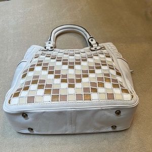 Never used Isabella Fiore leather tote bag